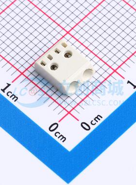 5只起 弹簧式接线端子 DB2052-3.0-2P-WT P=3mm 原装 电子元器件