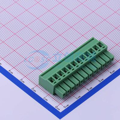 插拔式接线端子 KF2EDGKB-3.81-12P P=3.81mm 插头 1x12P 原装