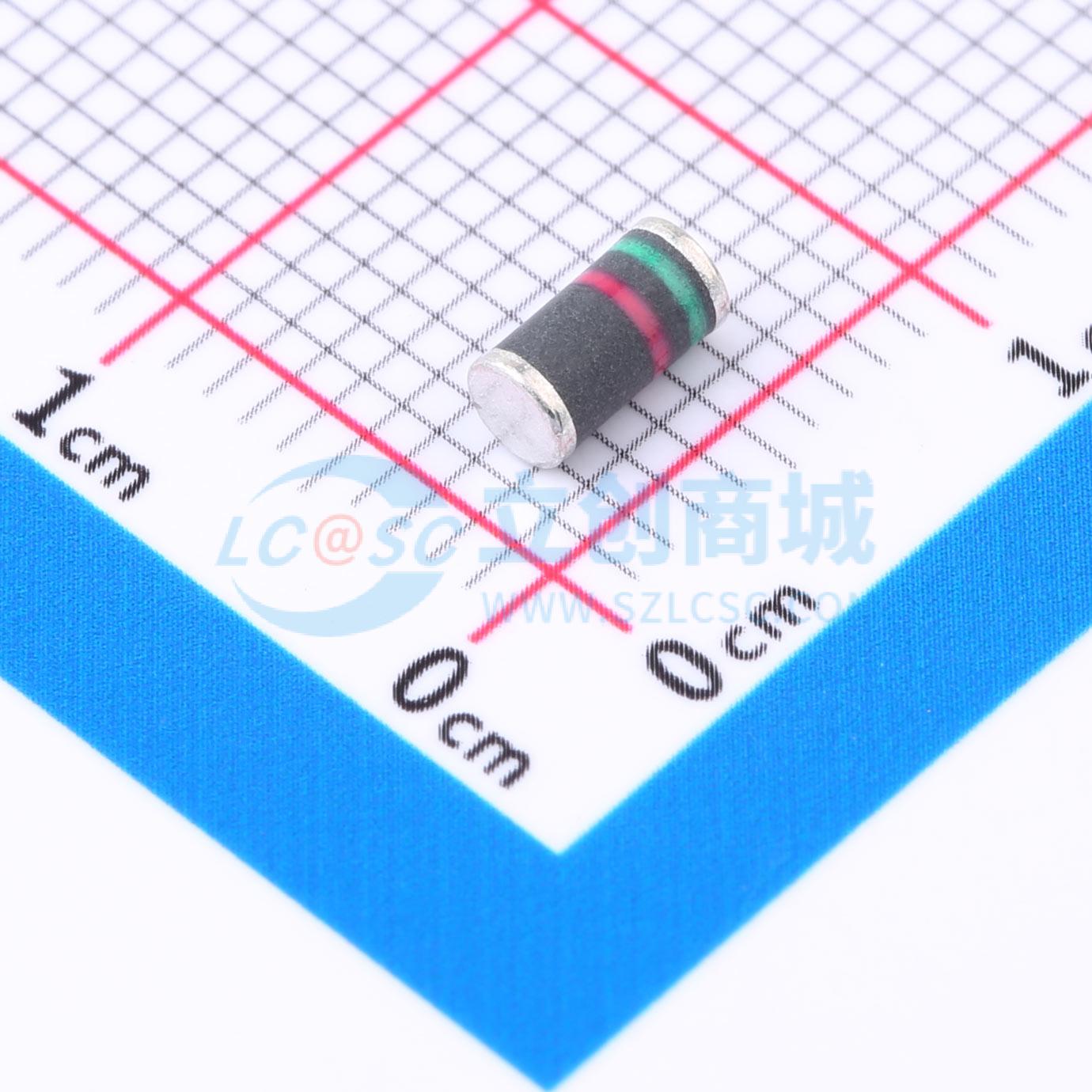 快恢复/高效率二极管 EGL41B-E3/96 DO-213AB 100V 1A VISHAY(威