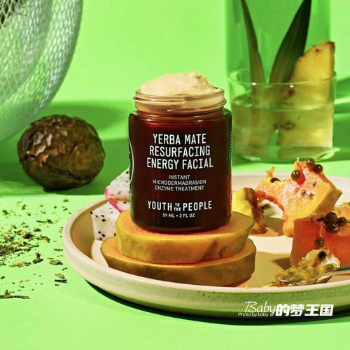 Youth to the people冬青苦丁蛋白酶焕肤能量面膜 59ml
