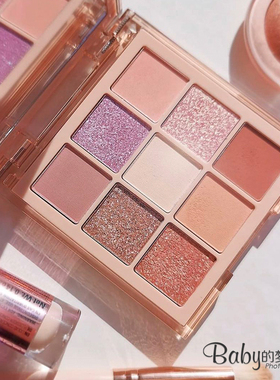 现货 Huda Beauty Nude 九色9色眼影盘九宫格 Light Medium Rich