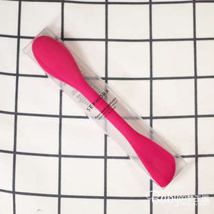 现货 包邮 SEPHORA丝芙兰软头硅胶双头面膜刷 扁头均匀涂抹刷