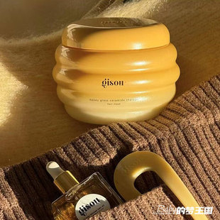 Gisou蜂蜜神经酰胺发膜修护补水滋润 Honey Gloss柔顺亮泽230ml