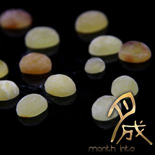 【月成】波罗的海蜜蜡原石 金珀戒指面 鸡油黄琥珀原石粗坯戒面托