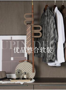 衣帽间软装饰品轻奢男士西服摆件