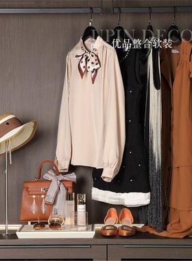 衣帽间摆件轻奢女士衣服装饰品