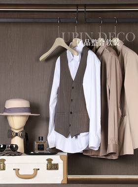 衣帽间摆件意式男士服饰装饰品