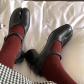 大师秋季 tabi分趾鞋 猪脚鞋 10.10日鞋 玛丽珍单鞋 高跟