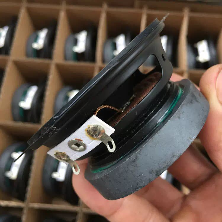 发烧麦博2.5寸大磁钢全频喇叭 适合小蓝牙音响改装用扬声器10瓦