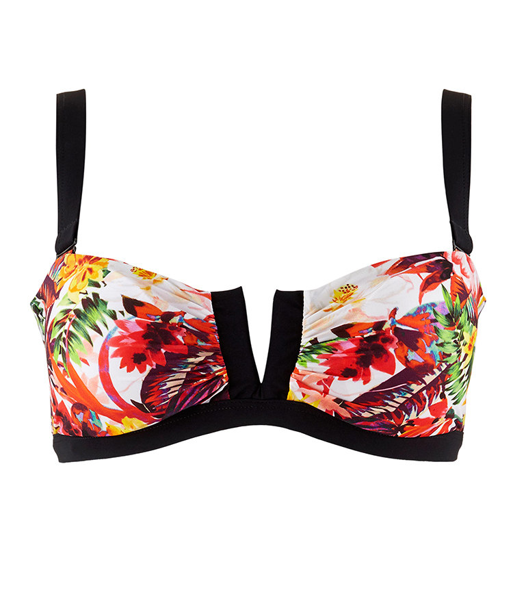 aubade狂欢低至399元 summer lounge 无肩带泳装文胸 es06-o