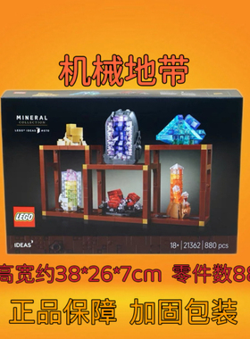 LEGO乐高 21362 创意IDEAS系列矿石藏品积木拼搭玩具礼物收藏摆台