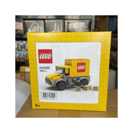 限定正品LEGO乐高 64310888 黄色小货车小黄盒拼装积木玩具收藏
