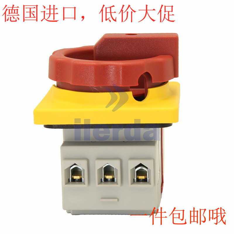 德国进口SONTHEIMER荣泰默负荷隔离开关红黄手柄NLT32 3E Z33