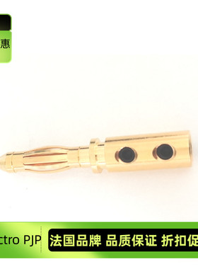 法国进口品牌Electro PJP 高品质 镀金 香蕉插头 60435/60485AU