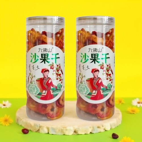 酸酸甜甜的内蒙沙果干桶装