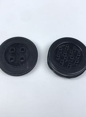 汽车LED大灯防水罩防尘透镜氙气灯后盖4孔12孔密封胶圈