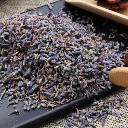 薰衣草中药材薰衣草干花粒无硫新货可做香包枕头天然无添加500g克