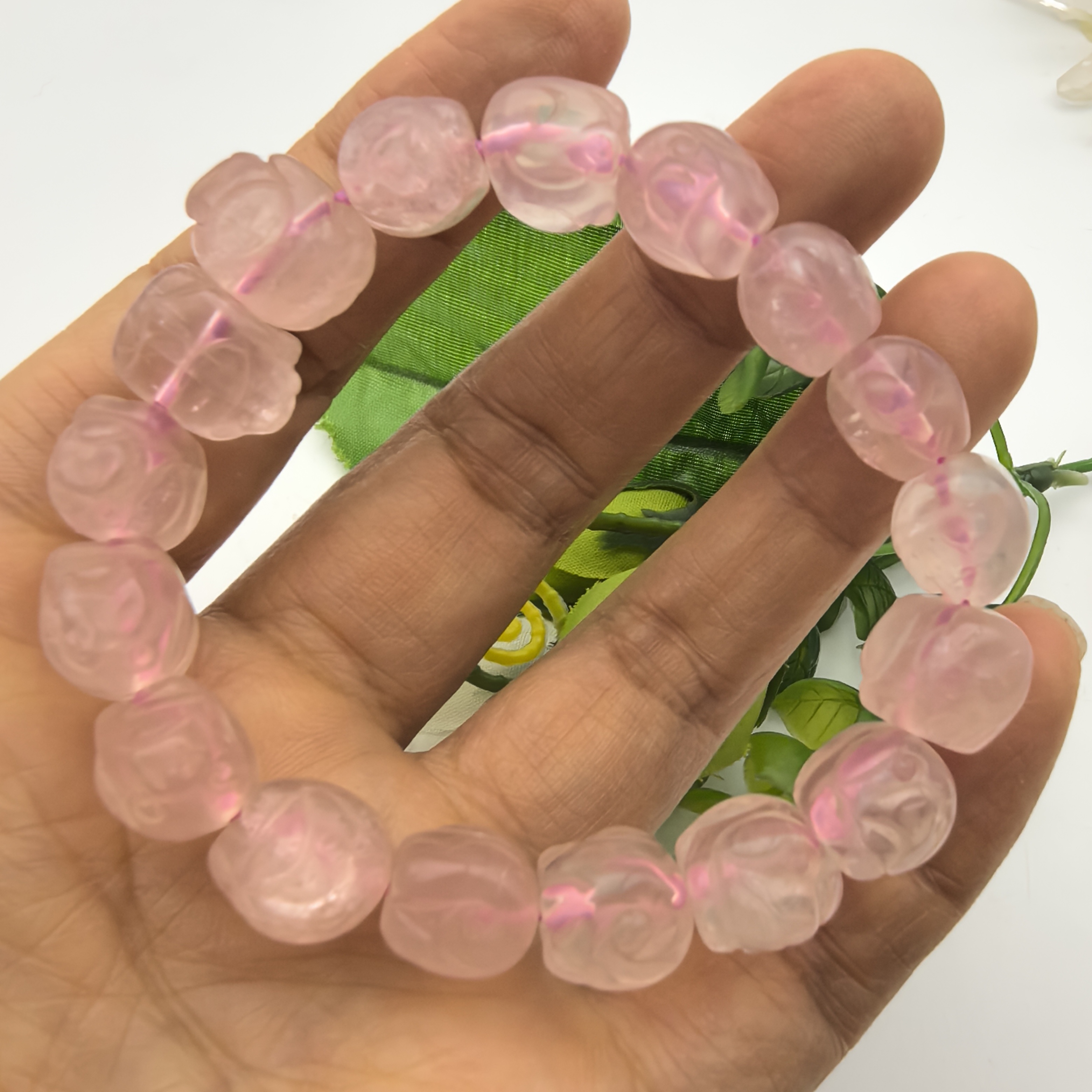 天然冰粉水晶发财猪手链女款手串饰品礼物送女友闺蜜A32-29