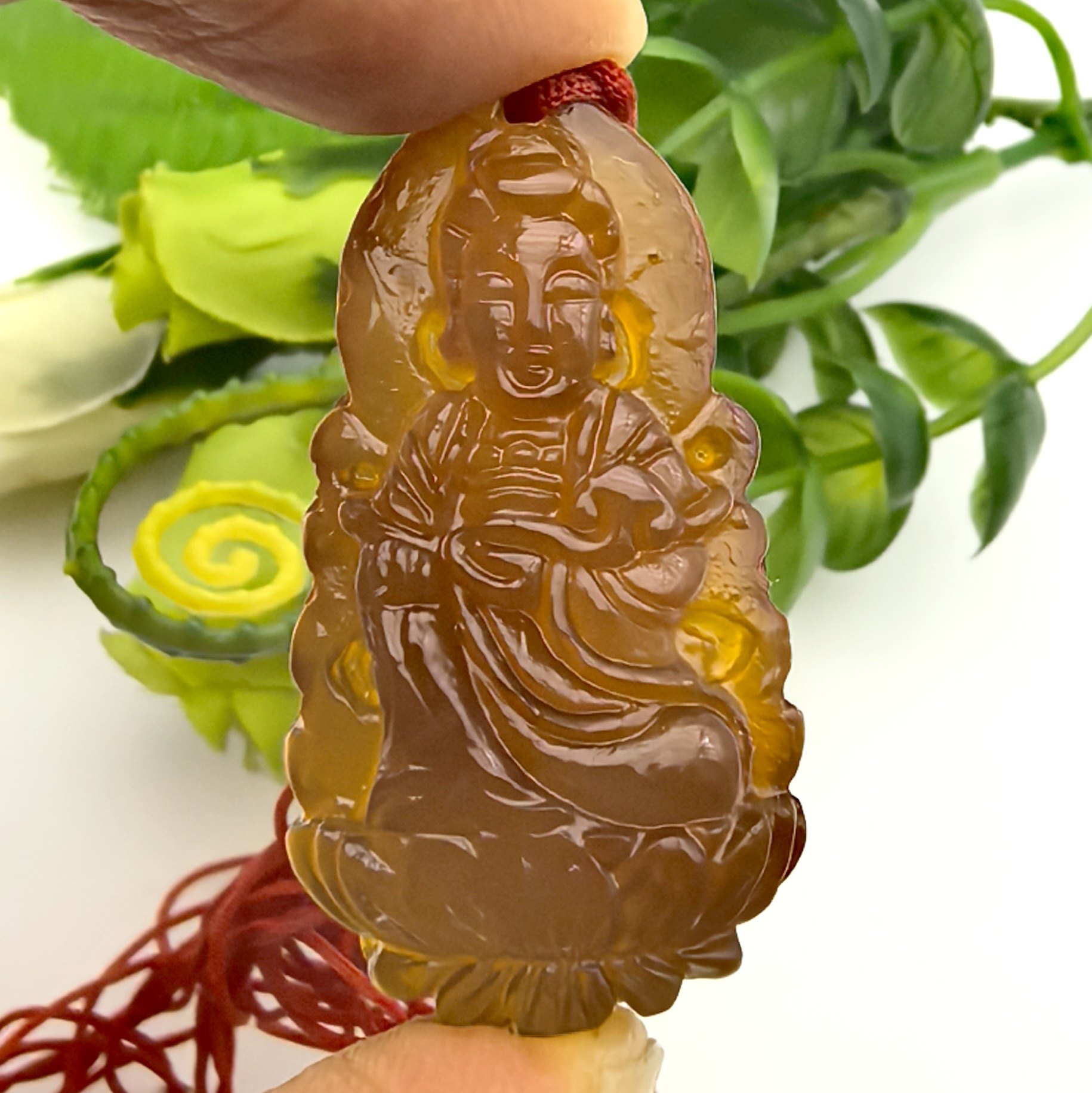 天然红玛瑙玉髓水晶如意观音毛衣链吊坠项链男女款巧雕饰品A30-6,饰品/流行首饰/时尚饰品新,颈饰,淘宝优惠券,粉丝福利购,淘宝优惠卷