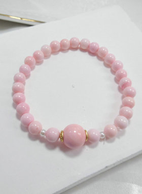 女士女王贝贝壳甜美可爱手链简约