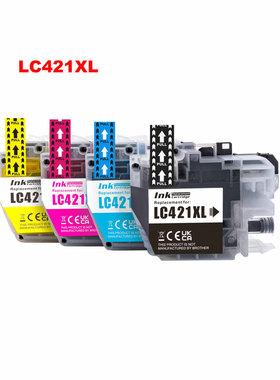适用兄弟Brother LC421 DCP-J1050DW DCP-J1140DW打印机墨盒