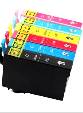 适用爱普生epson T0791墨盒 Photo1400 1500W P50打印机墨水