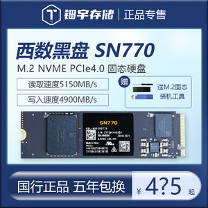 WD/西数固态硬盘SSD原厂颗粒2280