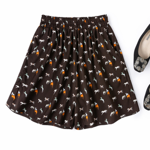 马年休闲短裤！真丝弹力双乔花苞腰宽松外穿舒适女款阔腿裤子夏季