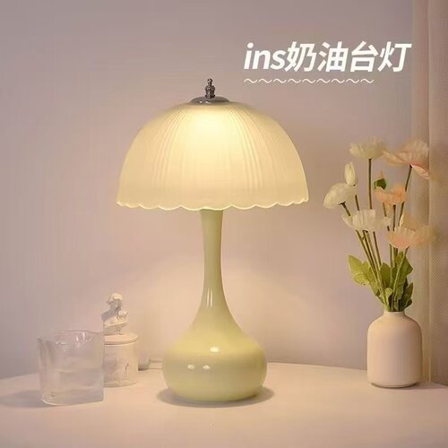 妃饰厅简约玻璃台灯装饰台灯