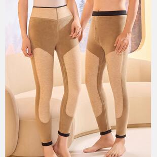 6615 600g棉裤 暖品贝蒂斯曼男士 女士加肥加大山羊绒护膝加厚保暖裤