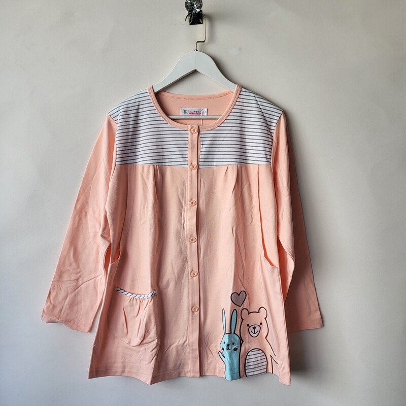 春秋产后哺乳棉家居服怜爱贝儿