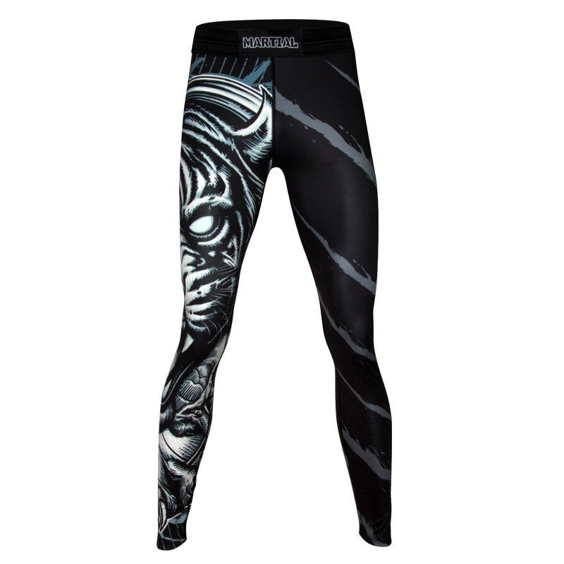 尚武mma紧身bjj柔术速干高弹长裤