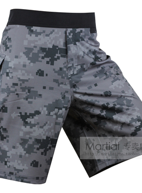 尚武MMA短裤CrossFit格斗训练运动短裤拳击散打泰拳搏击训练短裤