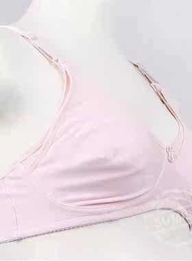 断码CANLEMON孕妇装全棉布可哺乳喂奶文胸内衣无钢圈纯色