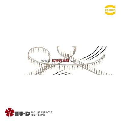 Harting浩亭 09670007168 DSUB 500 CRIMP CONTACT MALE 端子插针