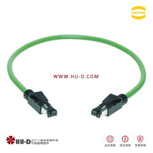 HARTING浩亭进口工业网线4芯屏蔽电缆 Ethercat 以太网 profinet