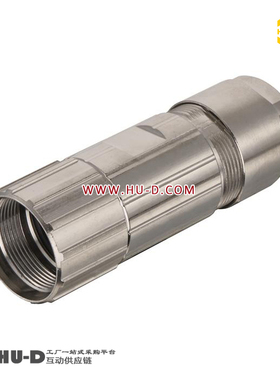 HARTING浩亭09156000402圆形M23连接器EMC长款77mm 插头壳