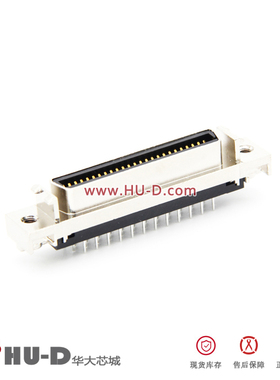 SCSI伺服连接器 焊板式 HPCN 50PIN 14P 20P 26P 36P 母头直针