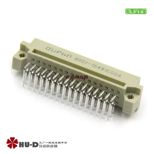 台湾欧品连接器 欧式插座 9001-15481C00A 3排48弯针 DIN348 公头
