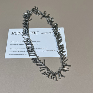 区区欧阳同款年会女明星店主好物定制！重工纯手工拼接choker项链