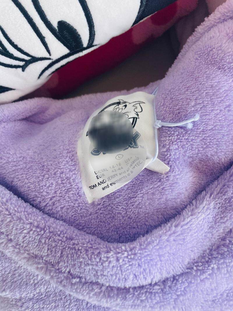 出口英国女士珊瑚绒防静电柔软保暖睡衣家居服套装大一号瑕疵