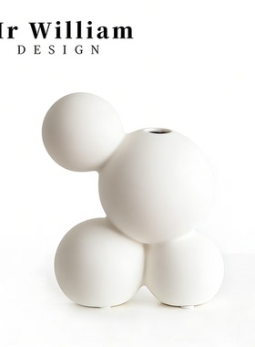 MRWilliam现代简约摆件陶瓷花瓶