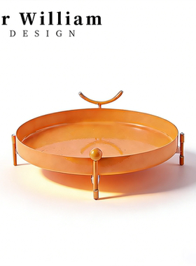 MR William 北欧轻奢金属收纳盘简约现代风格高级感香薰收纳盘