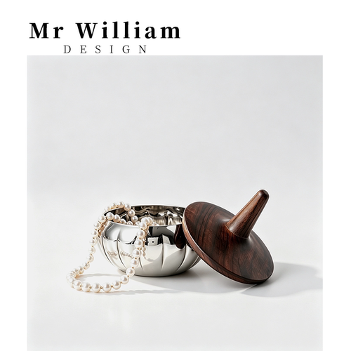 MRWilliam现代简约不锈钢饰品盒