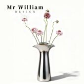 饰花瓶高级感轻奢高颜值插花瓶 北欧简约陶瓷装 William