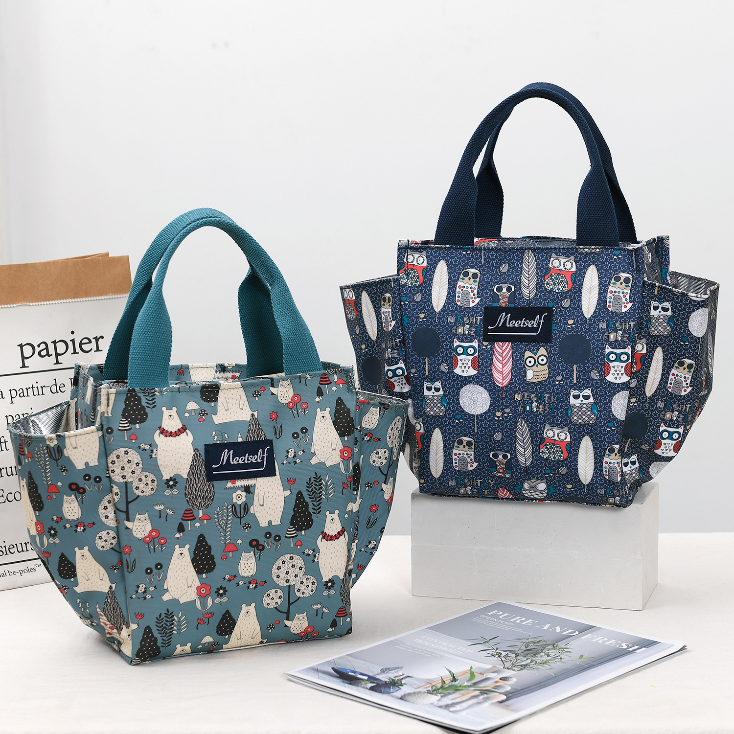 2020新款饭盒袋上班族保温便当