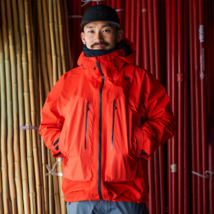 潮物Woo TEX GORE Jacket户外防水连帽冲锋衣夹克外套 Goldwin