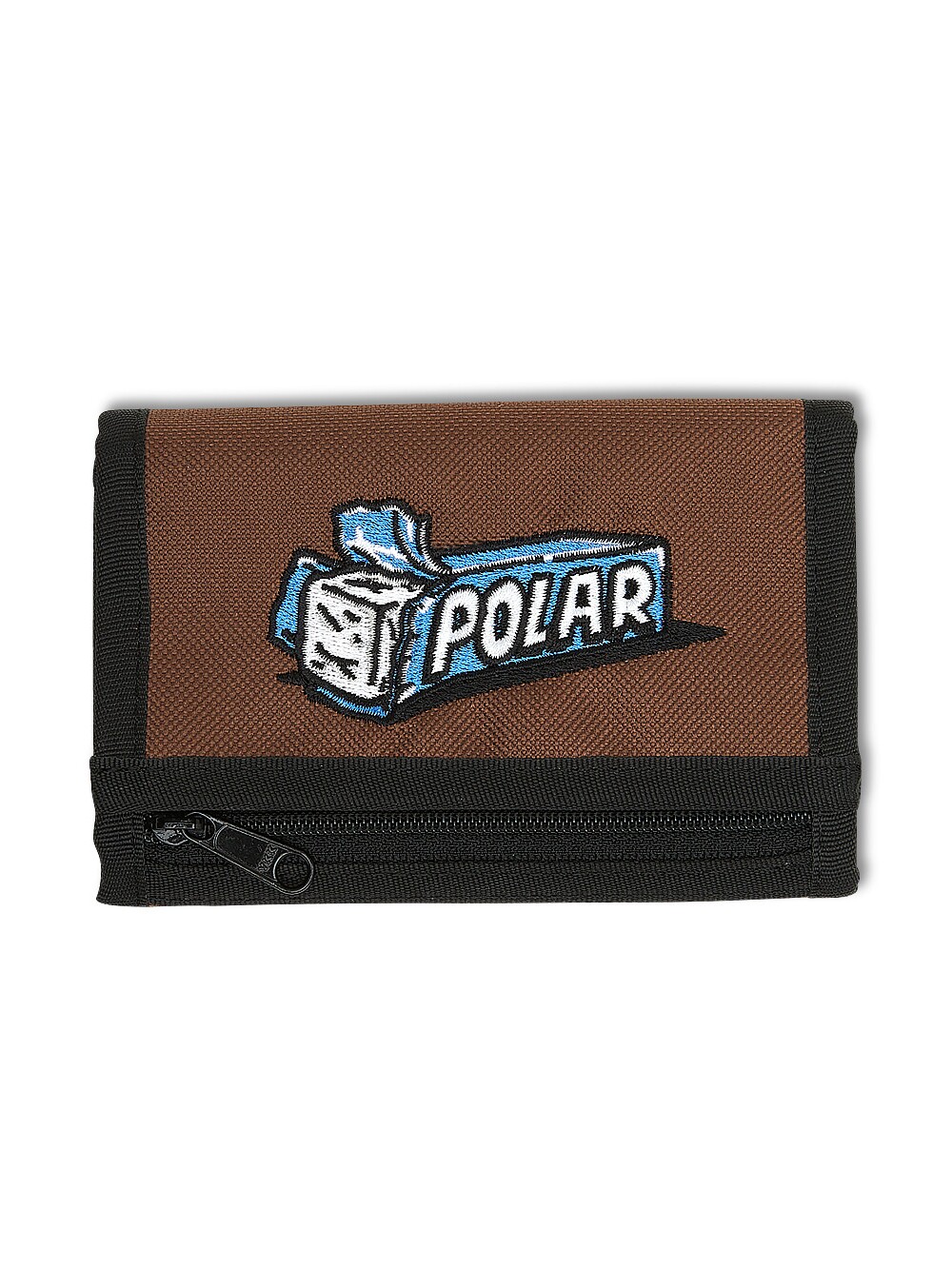 WOO POLAR SKATE CO BUBBLEGUM WALLET BUBBLEGUM EMBROIDERED STORAGE CARD WALLET