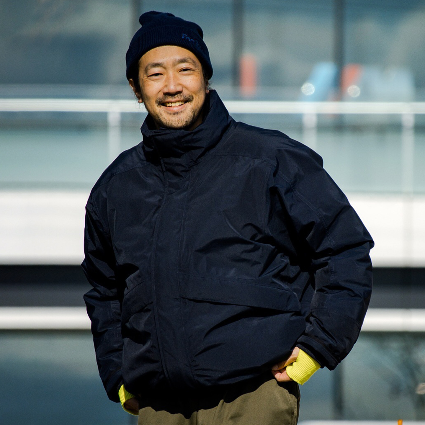 NANAMICA光电子短款羽绒服