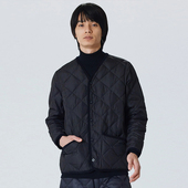 Cardigan Taion 体温撞色轻质保暖羽绒服外套 Neck Down Piping